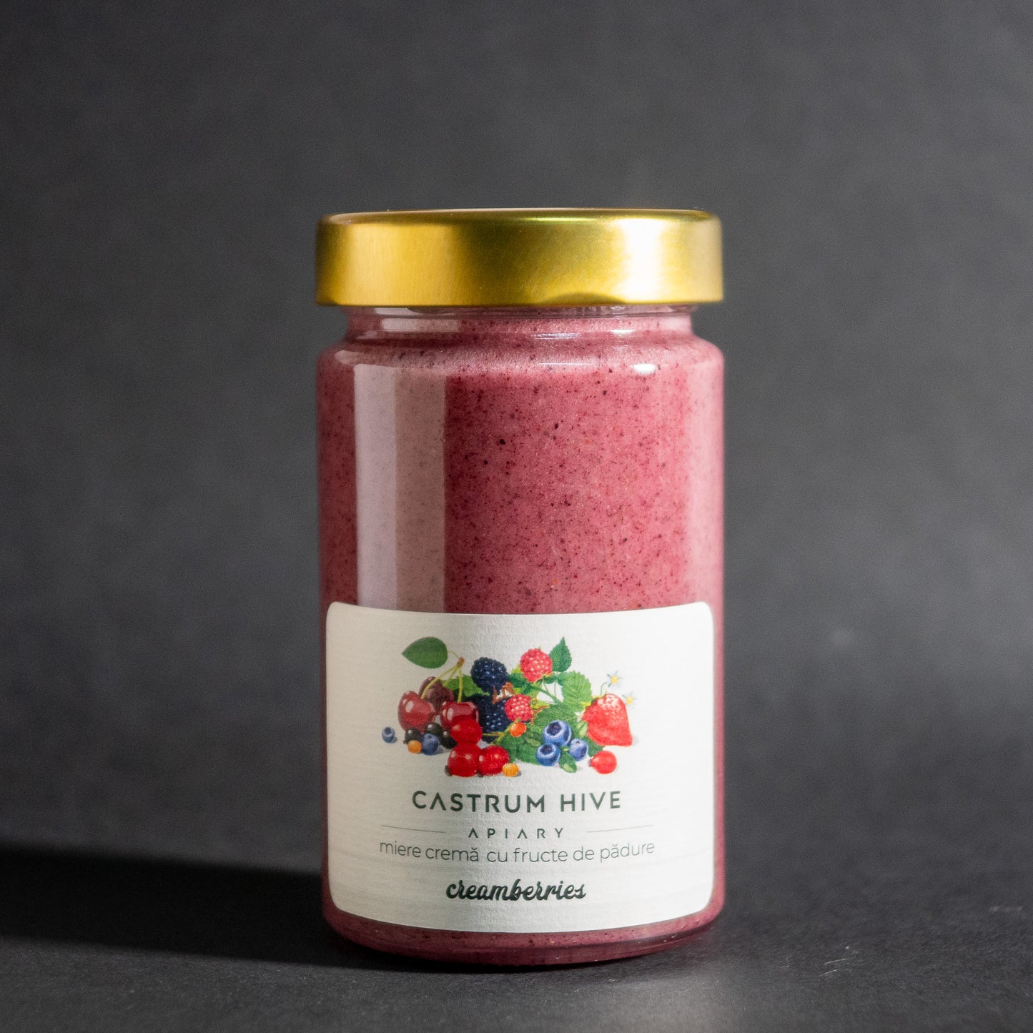 Creamberry - Miere cremă cu fructe de pădure - 400 gr