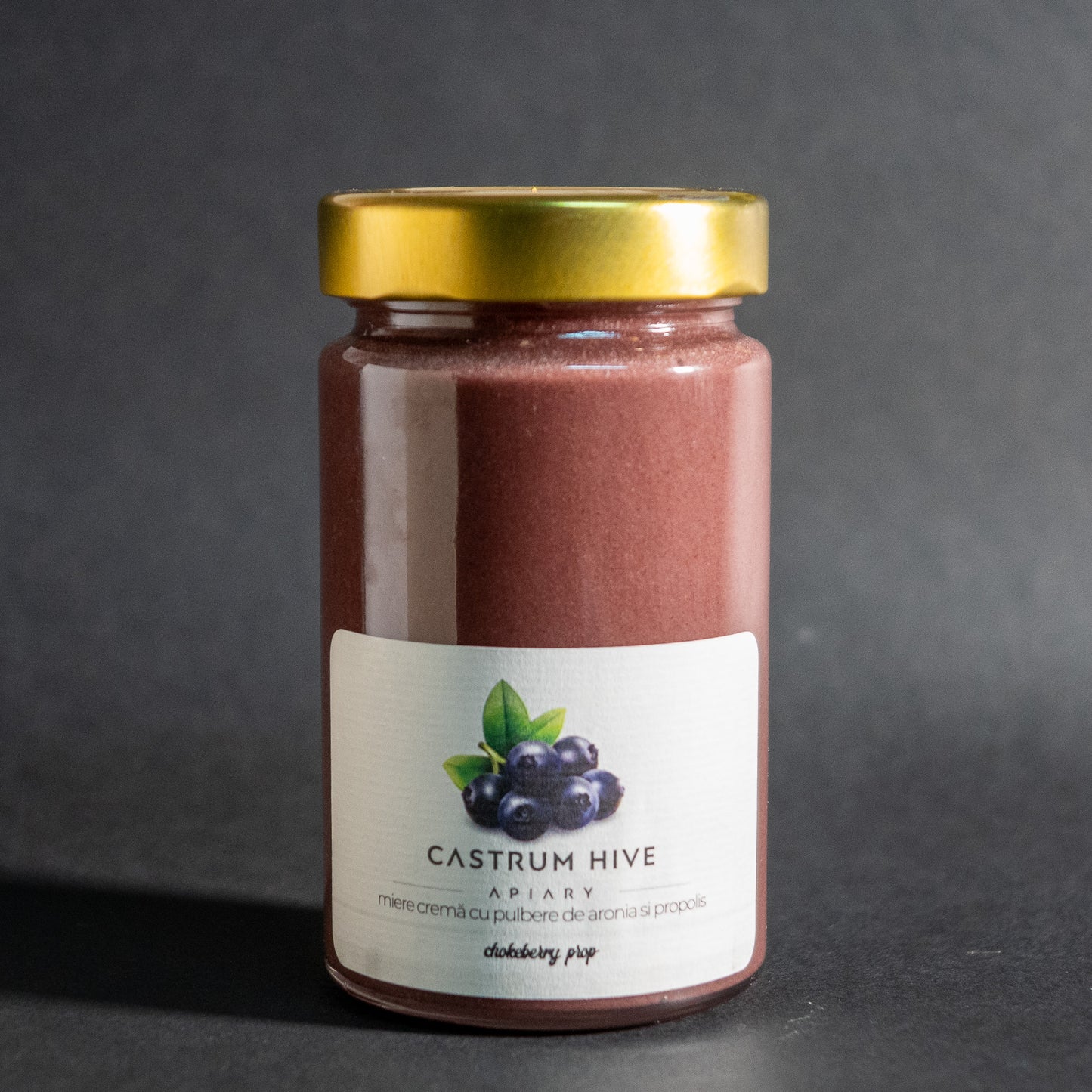 Chokeberry prop - Miere cremă cu aronia și propolis - 400 gr (Copy)