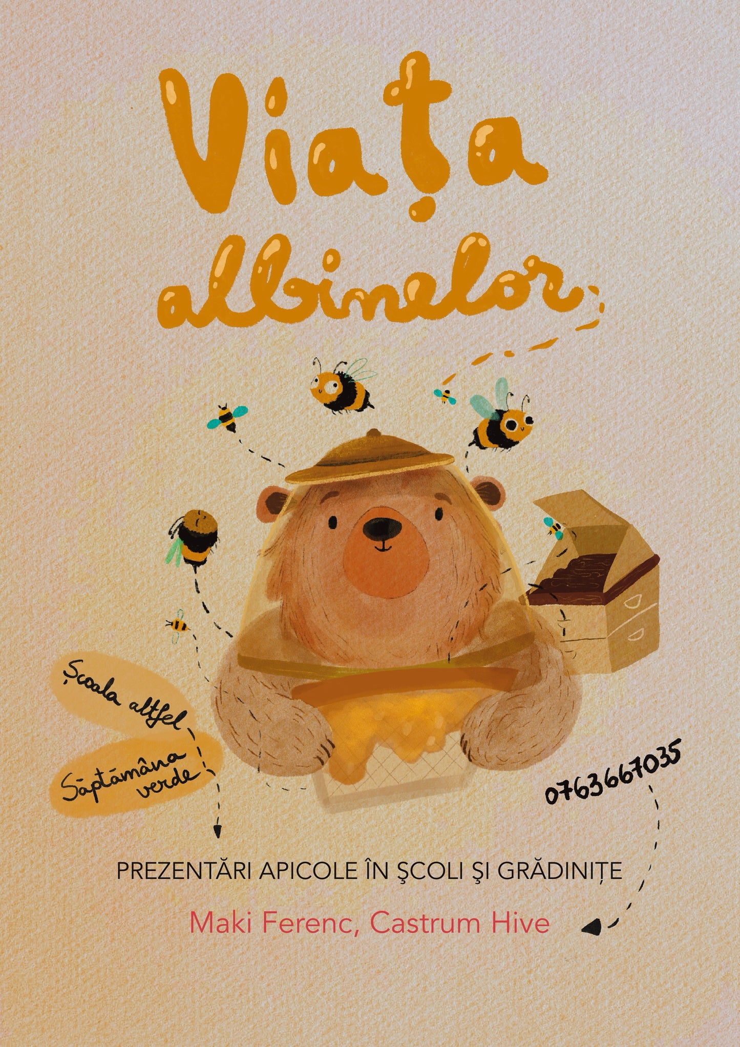 Micul apicultor - Viața albinelor